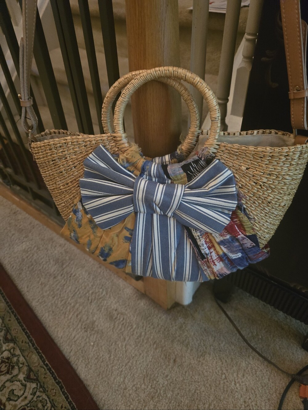 SAM EDELMAN JAELYNN FABRIC TOTE - Picture 4 of 8